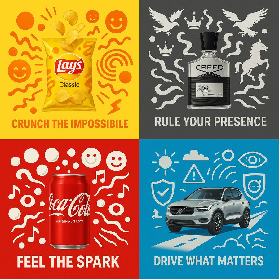 重新构想的超现实主义广告 