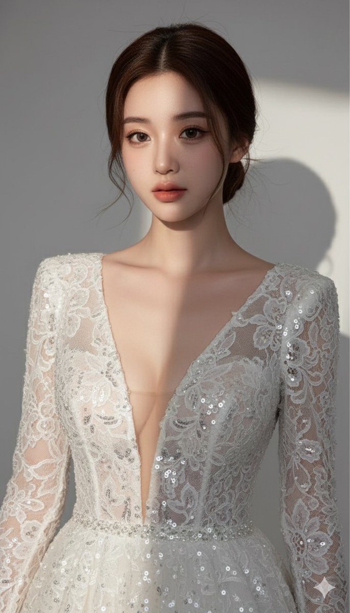 超精细逼真的美丽女人肖像 